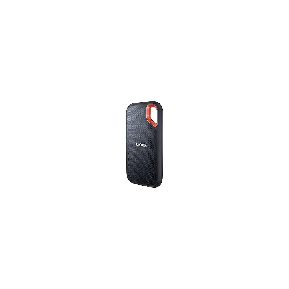 Sandisk 1Tb Extreme Portable Ssd Up To 1050Mb/S Usb C, Usb 3.2 Gen 2 External Solid State Drive Sdssde61 1T00 G25, Black, Sandisk Extreme Portable Ssd