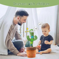 Recording Electronic Plush Dancing Cactus Toy