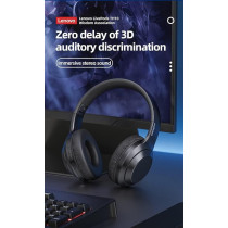 Lenovo Thinkplus Headphones Th10, Wireless, Wired, Black