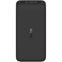 Xiaomi Redmi 18W Fast Charge Power Bank, 20000Mah, Black