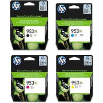 Hp 953Xl Multipack High Yield Original Ink Cartridge, Black/Cyan/Magenta/Yellow