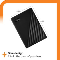 Western Digital My Passport 2Tb Black Usb 3.2 Gen 1