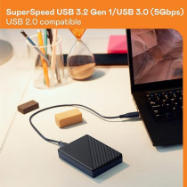 Western Digital My Passport 2Tb Black Usb 3.2 Gen 1