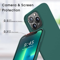 X-Level Compatible Iphone 13 Pro Case Slim Fit Ultra-Thin Guardian Series Soft Tpu Matte Finish Coating Phone Cases Lightweight Back Cover Grip For Iphone 13 Pro 2021, Green