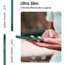 X-Level Compatible Iphone 13 Pro Case Slim Fit Ultra-Thin Guardian Series Soft Tpu Matte Finish Coating Phone Cases Lightweight Back Cover Grip For Iphone 13 Pro 2021, Green