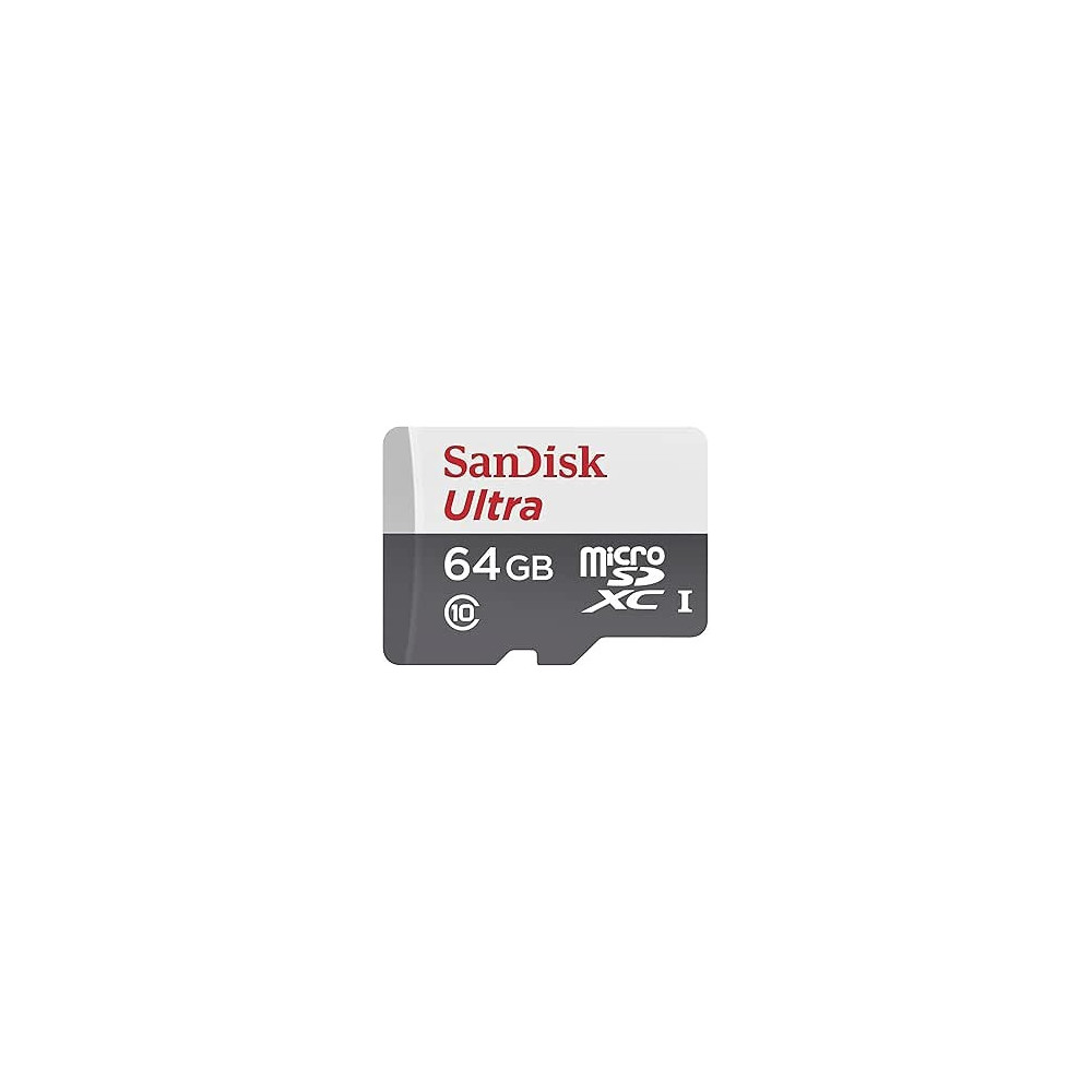 Sandisk Ultra SDSQUNS-064G-GN3MN 64Gb 80Mb/S UHS-I Class 10 Microsdxc Card