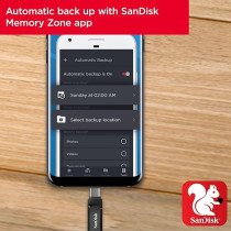 Sandisk 128Gb Ultra Dual Drive Go Usb Type C Flash SDDDC3 128G G46, Black