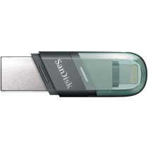 Sandisk 128GB Ixpand Flash Drive Flip USB 3.1 Gen 1 For iPhone/Ipad, Sdix90N 128G Gn6Nn, Black, Gn6Ne