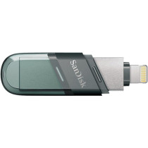 Sandisk 128GB Ixpand Flash Drive Flip USB 3.1 Gen 1 For iPhone/Ipad, Sdix90N 128G Gn6Nn, Black, Gn6Ne