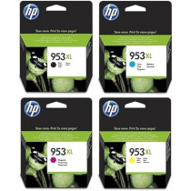 Hp 953Xl Original Ink Cartridge, Black, Cyan, Magenta, Yellow