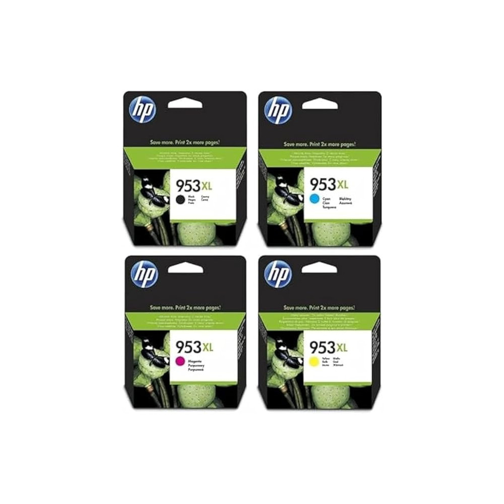 Hp 953Xl Original Ink Cartridge, Black, Cyan, Magenta, Yellow