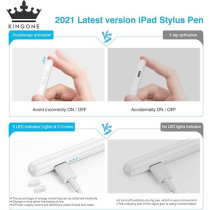 Kingone Upgraded Stylus Pen, White