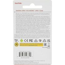 Sandisk 512GB Ultra Microsdxc Uhs 1 Card 100Mb/s, SDSQUNR-512G-GN3MN, Grey