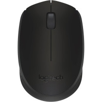 Logitech M171 Wireless Mouse For Pc, Mac, Laptop, 2.4 Ghz, Optical Tracking, 12-Months Battery Life, Ambidextrous, Black