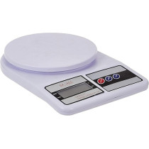 Electronic Scale SF-400, LCD Display, White