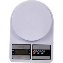 Electronic Scale SF-400, LCD Display, White