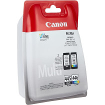 Canon Pg 445/Cl 446 Bk/C/M/Y Ink Cartridge