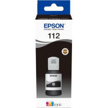 Epson 112 Ecotank Pigment, Black Ink Bottle