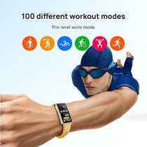Huawei Band 9, Comfortable All-Day Wearing, Sleep Tracking, Fast Charging, Durable Battery, Intelligent Brightness Adjustments, 100 Different Workout Modes, Compatible With iOS And Android, Black