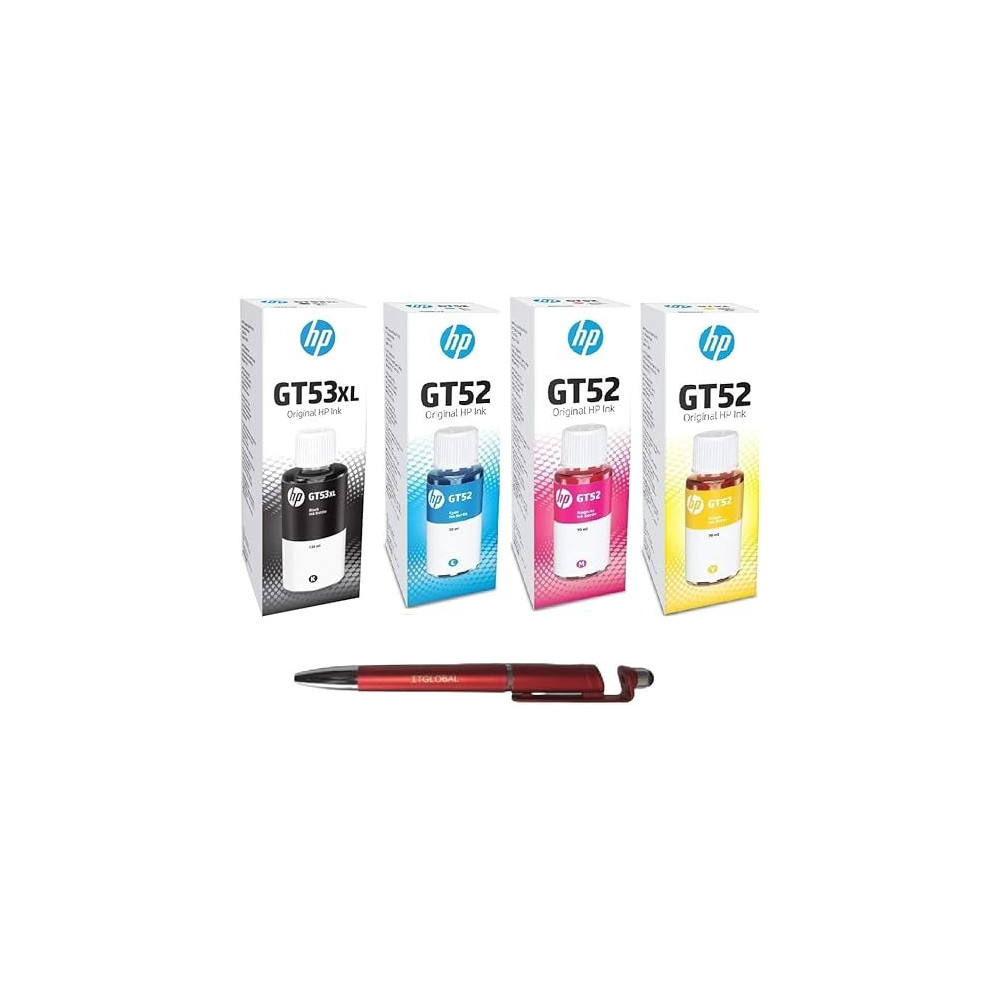 Hp Product GT52 Ink Bottle, Multicolour, Pack Of 4