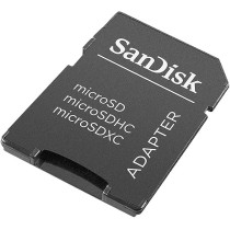 Sandisk Extreme microSDXC 128 GB Plus SD Adapter Plus Rescue Pro Deluxe 160 Mb/s, A2 C10 V30 UHS-I U4, SDSQXA1-128G-GN6MA
