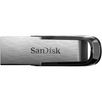 Sandisk Ultra Flair-USB Flash Drive, 128 GB, Silver