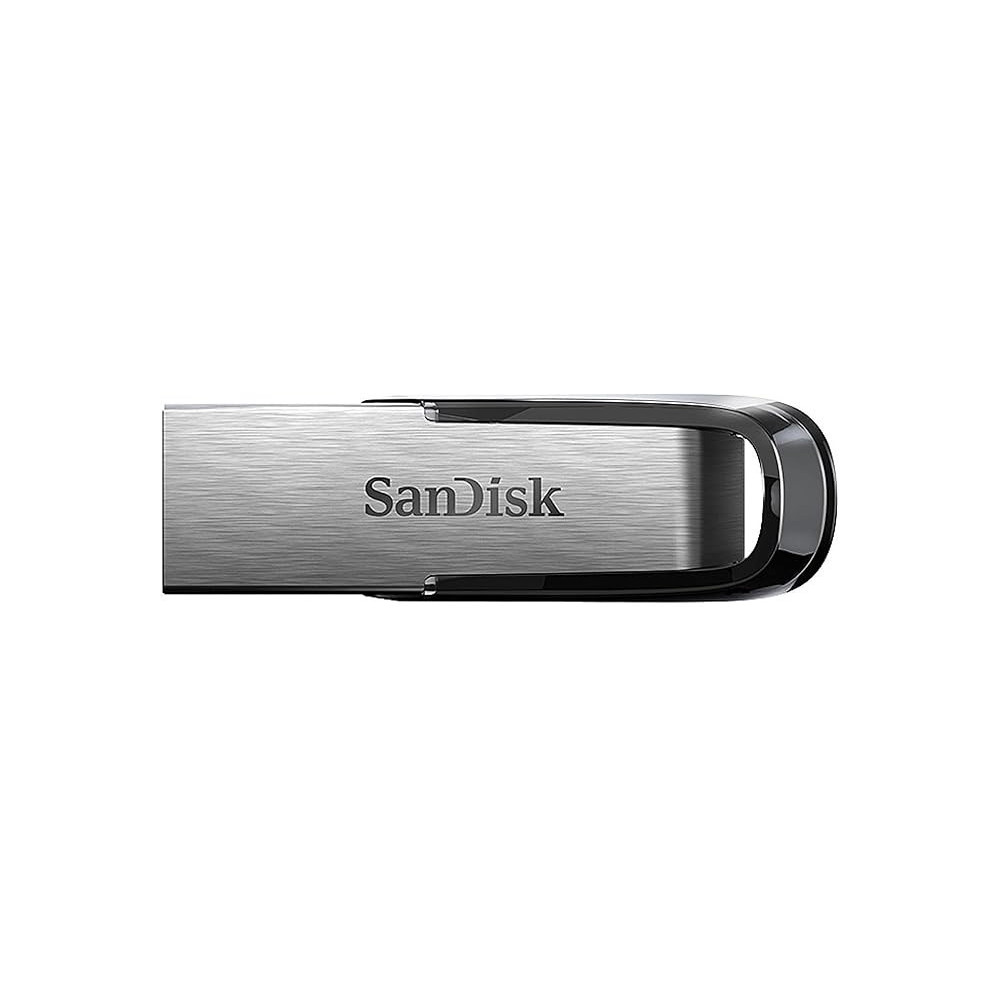 Sandisk Ultra Flair-USB Flash Drive, 128 GB, Silver