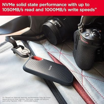 SanDisk 2Tb Extreme Portable Ssd Up To 1050Mb/S - Usb-C, Usb 3.2 Gen 2, External Solid State Drive, SDSSDE61-2T00-G25