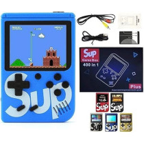 Sup Awh Game Box Plus 400 In 1 Retro Games Upgraded Version Mini Portable Console Handheld Gift By Prime Tech, Red