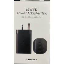 Samsung 65W Power Adapter Trio, Black, EP-T6530NBEGAE