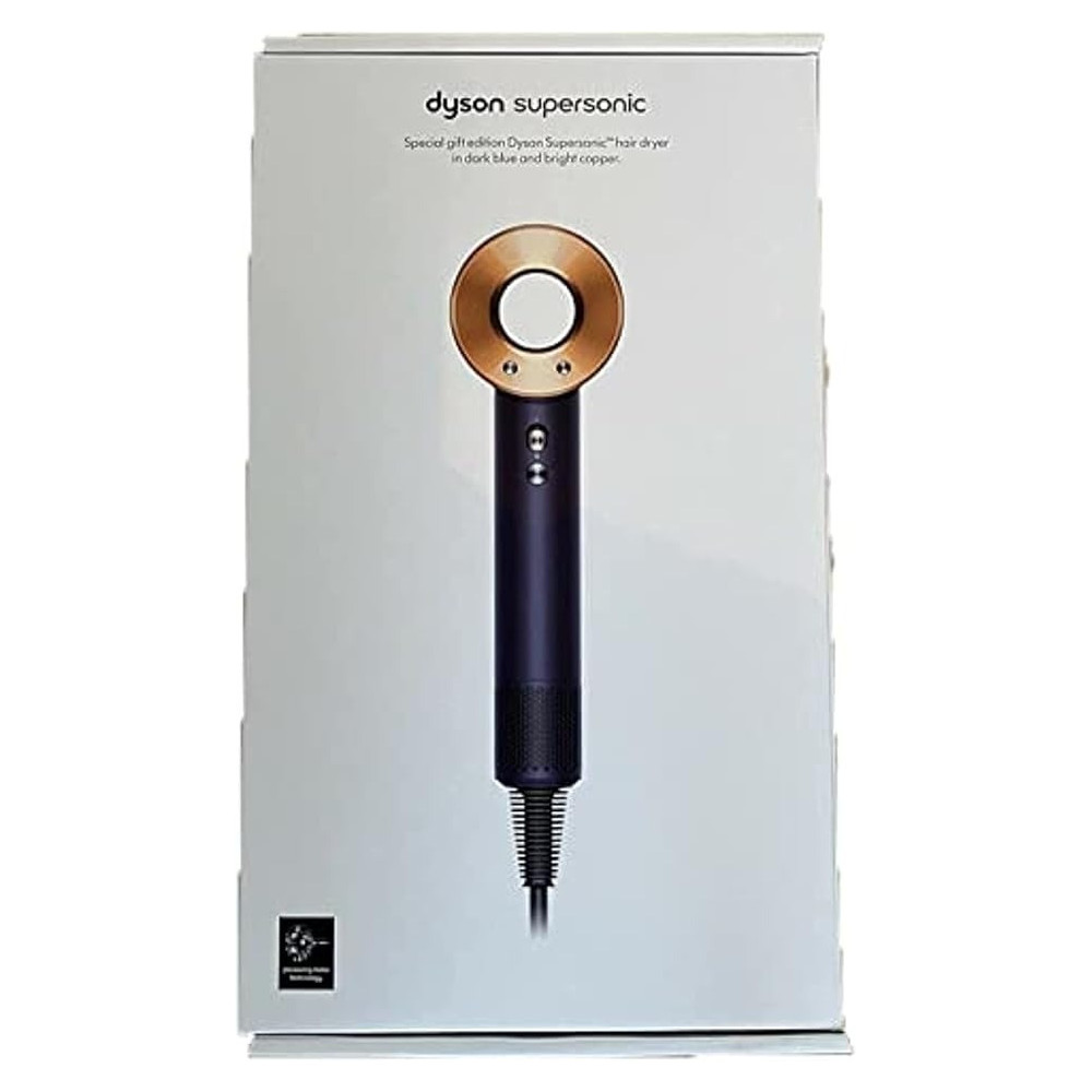 Dyson Supersonic Hair Dryer Special Edition (Prussian Blue/Rich Copper), 230V, 1 Year Warranty