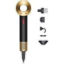 Dyson Supersonic HD07 Hair Dryer (Onyx Black and Gold), Exclusive Colour, 1 Year Warranty