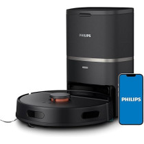 Philips HomeRun 3000 Series Aqua Vacuum And Mop Robot - HomeRun App Enabled, 4000 pa Strong Suction Power, Up to 200 min Runtime, SelfCharging And Emptying, XU3100/01, 1 Year Warranty