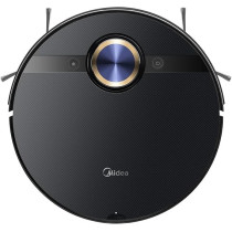 Midea M7 Pro Robot Vacuum Cleaner, 4000Pa Strong Suction with BLDC motor, 150 Min Run Time, Wet Mopping, App And Voice control with Msmartlife, 450ml dust-180ml Water Tank, Carpet Sensor, LDS Navigation, Black, 1 Year Warranty
