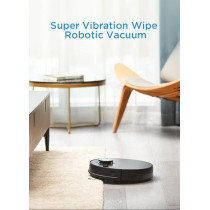 Midea M7 Pro Robot Vacuum Cleaner, 4000Pa Strong Suction with BLDC motor, 150 Min Run Time, Wet Mopping, App And Voice control with Msmartlife, 450ml dust-180ml Water Tank, Carpet Sensor, LDS Navigation, Black, 1 Year Warranty