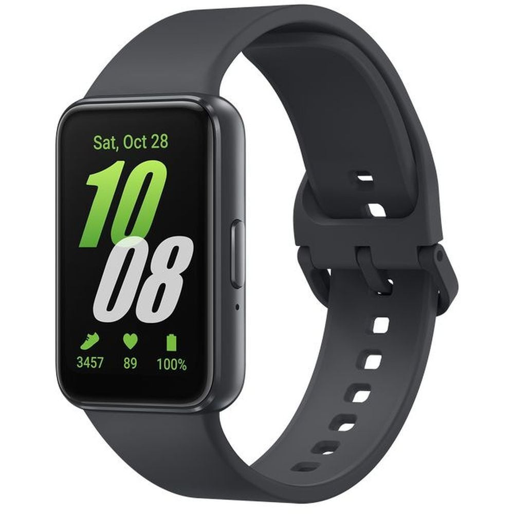Samsung Galaxy Fit 3 Light and Sleek Fitness Band, 13 Days Battery, 100+ Exercises and Sleep Tracking, Gray