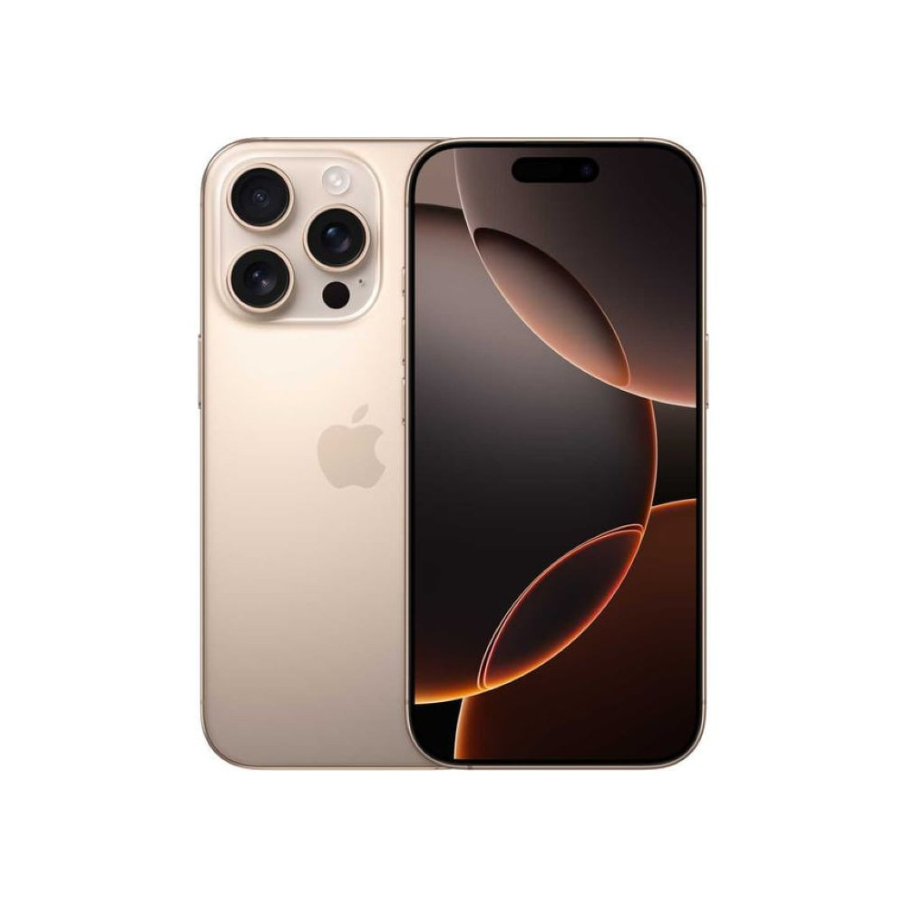 Apple iPhone 16 Pro 5G Desert Titanium 256 GB, 6.3 Inch Display, UAE TRA Version