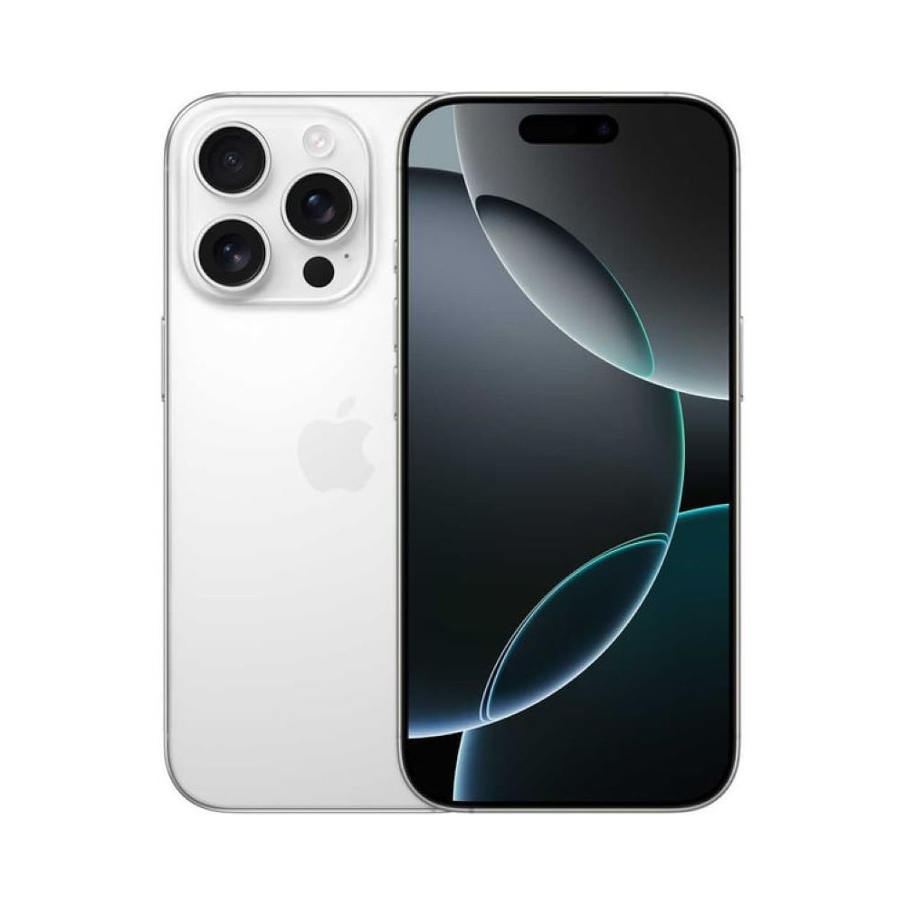 Apple iPhone 16 Pro Max 5G White Titanium 256 GB, 6.9 Inch Display, UAE TRA Version