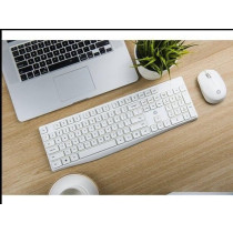 HP Wireless USB Keyboard And Mouse Combo CS10, White