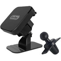 Go-Des GD-HD635 2In1 Magnetic Car Phone Holder Mount, 360 Degree Adjustable Head Dashboard And Air Vent Mount, Universal With All Devices (Type C)