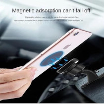 Go-Des GD-HD635 2In1 Magnetic Car Phone Holder Mount, 360 Degree Adjustable Head Dashboard And Air Vent Mount, Universal With All Devices (Type C)