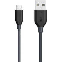 Anker Powerline Micro USB (91 Cm) Durable Charging Cable, With Aramid Fiber And 5000 Plus Bend Lifespan For Samsung, Nexus, LG, Motorola, Android Smartphones And More