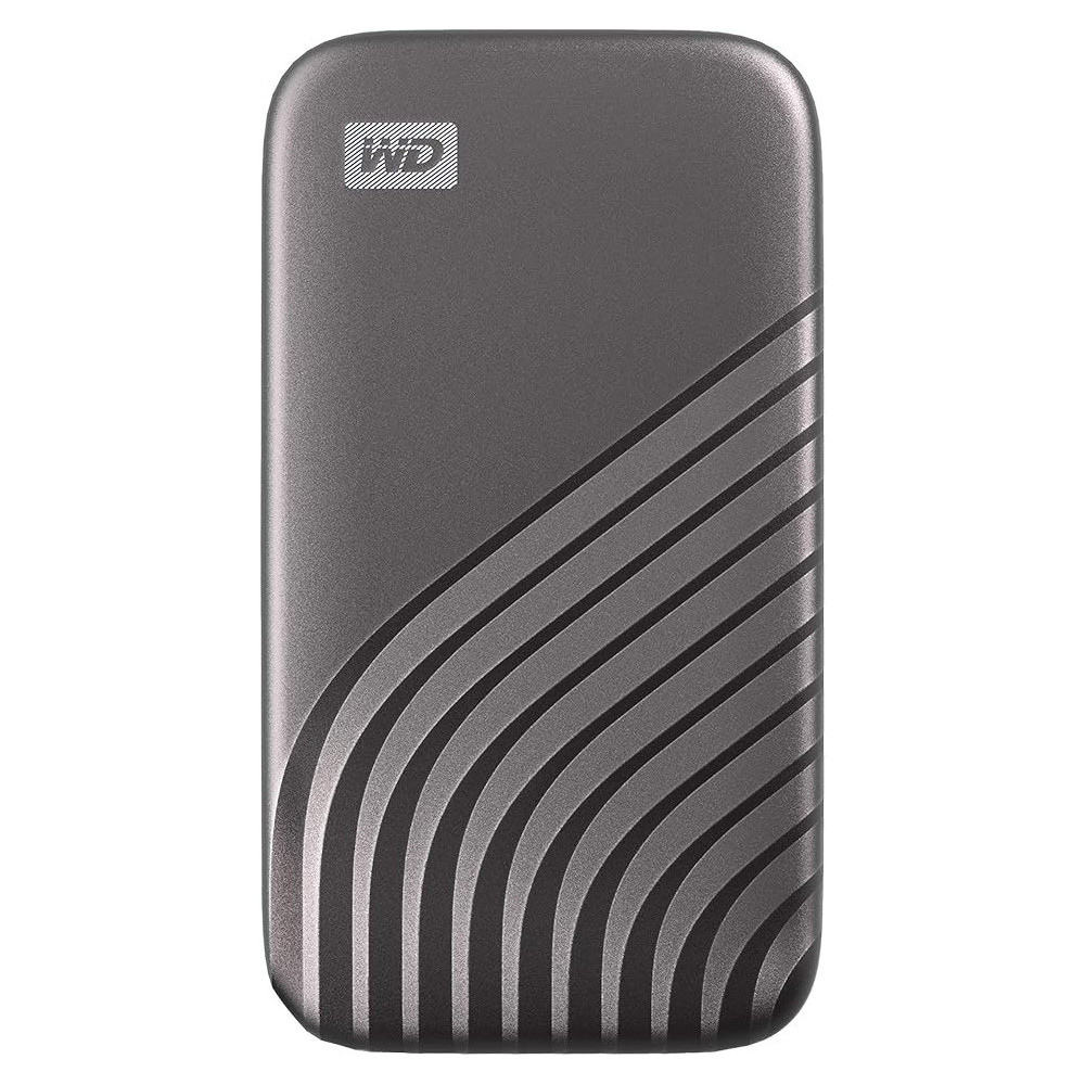 Western Digital 1TB My Passport SSD External Portable Drive, Gray, Up To 1050 Mb/S, BAGF0010BGY-WESN