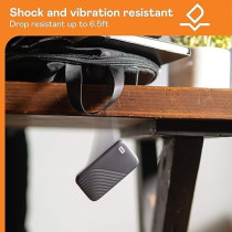 Western Digital 1TB My Passport SSD External Portable Drive, Gray, Up To 1050 Mb/S, BAGF0010BGY-WESN