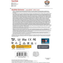 Sandisk Extreme Microsd Uhs I Card For Gaming, A2 Certification For Faster Game Loads, 190Mb/S Read, 90Mb/S Write SDSQXAA 128G GN6GN, Red/Gold, HAMN1300121583, 128GB Gaming