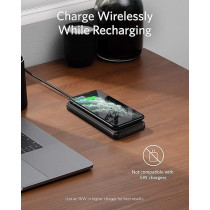 Anker Wireless Power Bank 10,000Mah PD, Powercore Iii Wireless Portable Charger With Qi-Certified 10W Wireless Charging And 18W Usb-C Quick Charge For Iphone 12, Pro, Pro Max, 11, Pro, Ipad