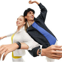 Huawei Band 9, Comfortable All-Day Wearing, Sleep Tracking, Fast Charging, Durable Battery, Intelligent Brightness Adjustments, 100 Different Workout Modes, Compatible With iOS And Android, Pink, KIM-B19