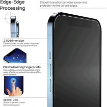 Platinum Glass Screen Protector for iPhone 13 Ultra High Transparent, Anti-scratch, Anti-Fingerprint, 9H Tempered Glass (13/13 Pro)