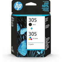 HP Original Ink Cartridge 305 Black Tricolour