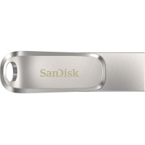 SanDisk Ultra 1TB Dual Drive Luxe Type-C 400MB/s USB 3.2 Gen 1, Silver, SDDDC4-1T00-G46